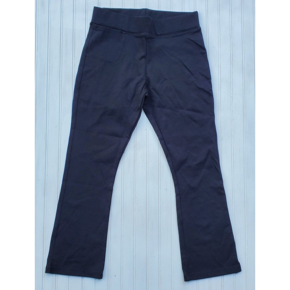 NWOT American Giant Black Leggings‎ Pants Size 8 Pockets Made in USA Super Soft